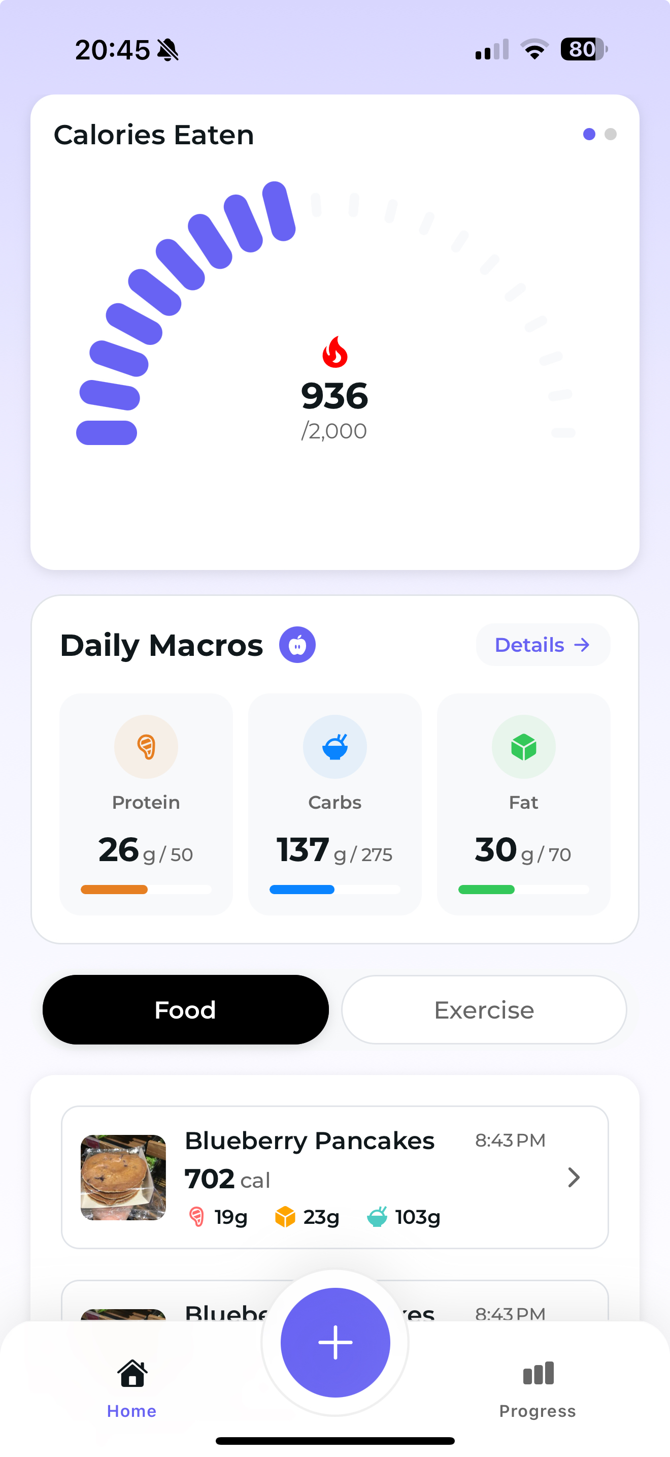 TurboFit App Interface